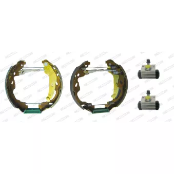 Kit de freins arrière (prémontés) FERODO OEM 1612440180