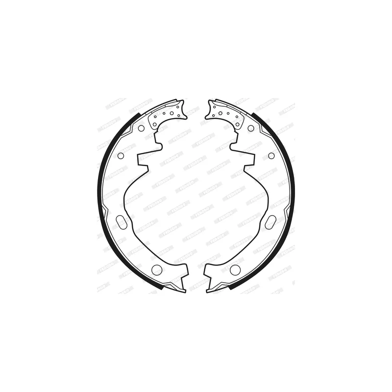 Jeu de mâchoires de frein FERODO FSB251 - Visuel 1