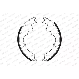 FERODO FSB377 - Jeu de mâchoires de frein