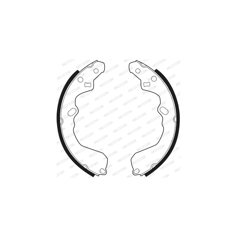 Jeu de mâchoires de frein FERODO FSB479 - Visuel 1