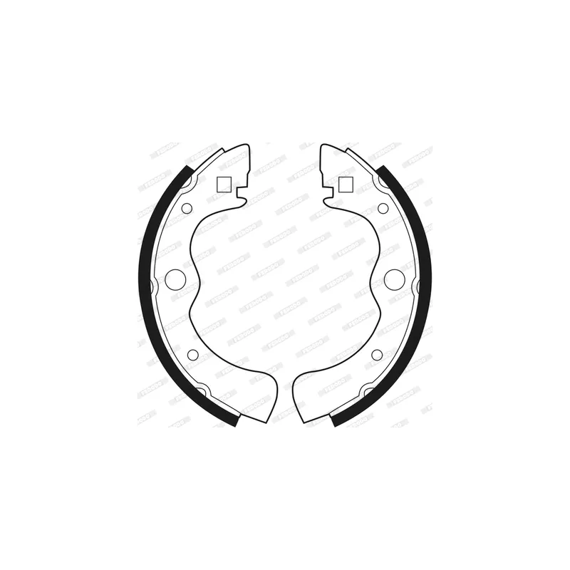 Jeu de mâchoires de frein FERODO FSB52 - Visuel 1