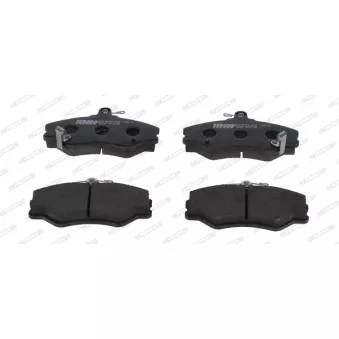 Jeu de 4 plaquettes de frein avant FERODO FVR1014