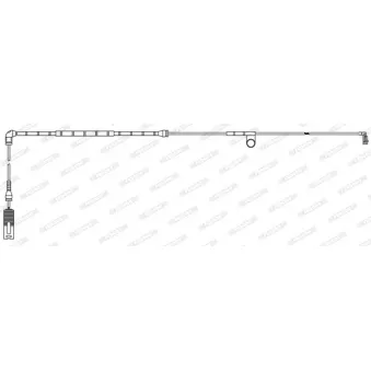 Contact d'avertissement, usure des plaquettes de frein FERODO OEM LR012824