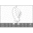 FERODO K15349.0-F3658 - Kit de garnitures de frein, frein à tambour