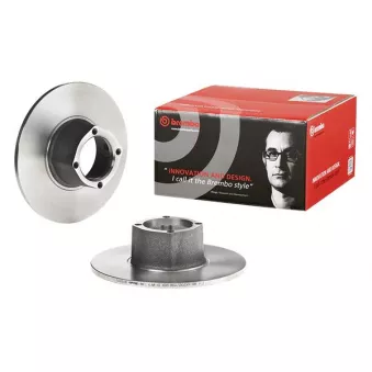 Jeu de 2 disques de frein avant BREMBO 08.1509.10