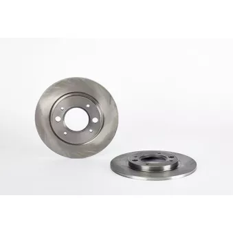 Jeu de 2 disques de frein arrière BREMBO OEM 424649