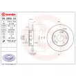 BREMBO 08.2950.24 - Jeu de 2 disques de frein avant