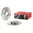 BREMBO 08.5013.10 - Jeu de 2 disques de frein avant