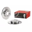 BREMBO 08.5085.20 - Jeu de 2 disques de frein arrière