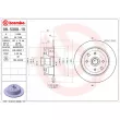 BREMBO 08.5309.10 - Jeu de 2 disques de frein arrière