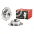 BREMBO 08.5309.10 - Jeu de 2 disques de frein arrière
