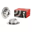 BREMBO 08.5352.10 - Jeu de 2 disques de frein arrière