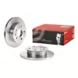 BREMBO 08.5396.10 - Jeu de 2 disques de frein avant