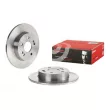 BREMBO 08.5645.10 - Jeu de 2 disques de frein arrière