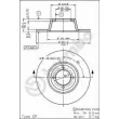 Jeu de 2 disques de frein avant BREMBO [08.5690.10]