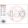 BREMBO 08.5729.14 - Jeu de 2 disques de frein arrière