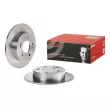 BREMBO 08.5737.20 - Jeu de 2 disques de frein arrière