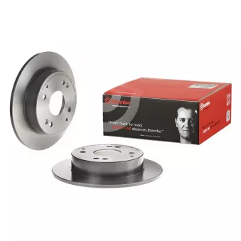 Jeu de 2 disques de frein arrière BREMBO OEM 42510S0A000 Jeu de 2 disques de frein arrière BREMBO OEM 42510S0A000