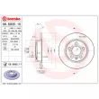 BREMBO 08.6935.10 - Jeu de 2 disques de frein arrière