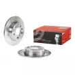 BREMBO 08.6935.10 - Jeu de 2 disques de frein arrière