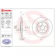 BREMBO 08.7955.10 - Jeu de 2 disques de frein arrière