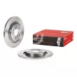 BREMBO 08.7955.10 - Jeu de 2 disques de frein arrière
