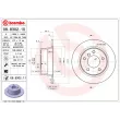 BREMBO 08.8302.11 - Jeu de 2 disques de frein arrière