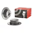 BREMBO 08.8302.11 - Jeu de 2 disques de frein arrière