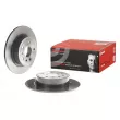 BREMBO 08.8305.11 - Jeu de 2 disques de frein arrière