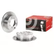 BREMBO 08.8316.10 - Jeu de 2 disques de frein arrière