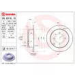 BREMBO 08.8316.11 - Jeu de 2 disques de frein arrière