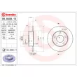 BREMBO 08.8408.11 - Jeu de 2 disques de frein arrière