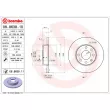 BREMBO 08.8638.10 - Jeu de 2 disques de frein avant
