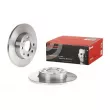 BREMBO 08.8638.10 - Jeu de 2 disques de frein avant