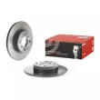 BREMBO 08.8705.11 - Jeu de 2 disques de frein avant