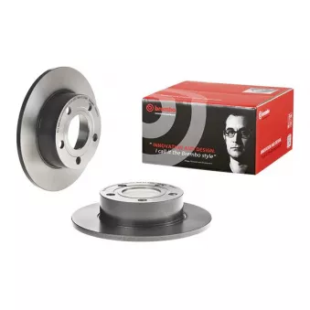 Jeu de 2 disques de frein arrière BREMBO OEM 4B0615601
