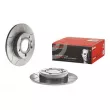 BREMBO 08.9136.75 - Jeu de 2 disques de frein arrière