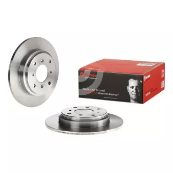 BREMBO 08.9139.10 - Jeu de 2 disques de frein arrière