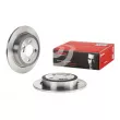 BREMBO 08.9163.20 - Jeu de 2 disques de frein arrière