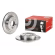 BREMBO 08.9441.10 - Jeu de 2 disques de frein arrière
