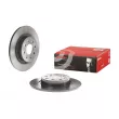 BREMBO 08.9460.11 - Jeu de 2 disques de frein arrière