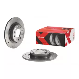 BREMBO 08.9460.4X - Jeu de 2 disques de frein arrière