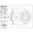 BREMBO 08.9462.10 - Jeu de 2 disques de frein arrière