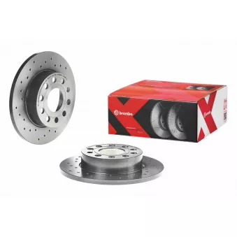 Jeu de 2 disques de frein arrière BREMBO OEM 1K0615601AJ