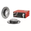 BREMBO 08.9488.75 - Jeu de 2 disques de frein arrière