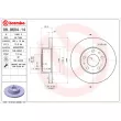 BREMBO 08.9604.14 - Jeu de 2 disques de frein avant