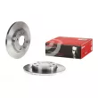 BREMBO 08.9606.14 - Jeu de 2 disques de frein avant