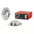 BREMBO 08.9751.10 - Jeu de 2 disques de frein arrière