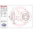 BREMBO 08.9751.11 - Jeu de 2 disques de frein arrière