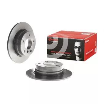 BREMBO 08.9787.11 - Jeu de 2 disques de frein arrière